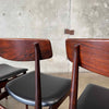 Set of Six Rosewood Dining Chairs  Norway, 1960's