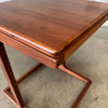 Modern Walnut Side Table