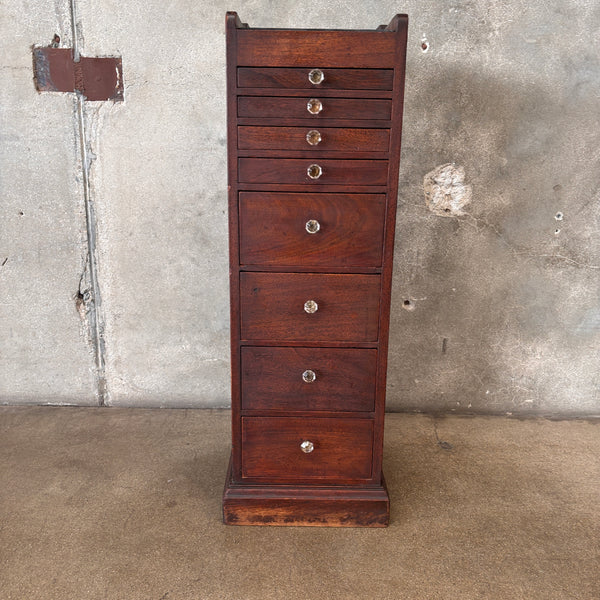 1920's (8) Drawer Dental Cabinet by American Dental Co.
