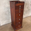 1920's (8) Drawer Dental Cabinet by American Dental Co.