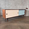 Unson Media Console Walnut Veneer with Walnut Legs
