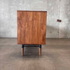 Unson Media Console Walnut Veneer with Walnut Legs
