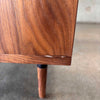 Unson Media Console Walnut Veneer with Walnut Legs