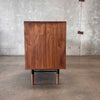 Unson Media Console Walnut Veneer with Walnut Legs