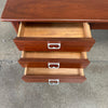 Mid Century Walnut Desk Professionally Refinished