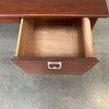 Mid Century Walnut Desk Professionally Refinished