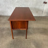 Mid Century Walnut Desk Professionally Refinished