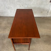 Mid Century Walnut Desk Professionally Refinished