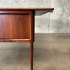 Mid Century Walnut Desk Professionally Refinished