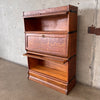 1920's Tiger Oak Lawyers 5 Section Stack Desk/Bookcase