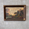 Antique Original Oil Painting Of Yosemite