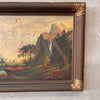 Antique Original Oil Painting Of Yosemite