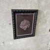 1990's Art Drawing of Flower Framed #1