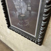 1990's Art Drawing of Flower Framed #2