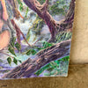 Original Art Painting of Woman in the Woods