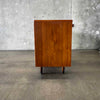 Mid Century Walnut Credenza With Reversible Doors