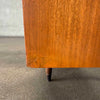 Mid Century Walnut Credenza With Reversible Doors