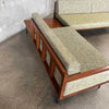 Pre-Owned Casara Modern Custom Sectional With New Fabric & Foam