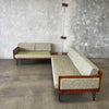 Pre-Owned Casara Modern Custom Sectional With New Fabric & Foam