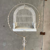 Vintage Metal Bird Cage With Stand By Pacific