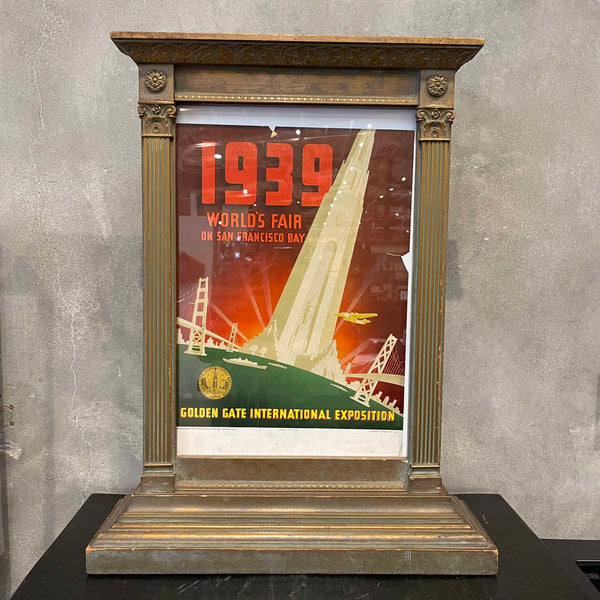 1939 San Francisco World's Fair Framed Poster By Schmidth Litho Co.