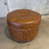 Mid Century Modern Stool On Casters