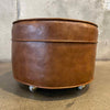 Mid Century Modern Stool On Casters