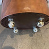 Mid Century Modern Stool On Casters