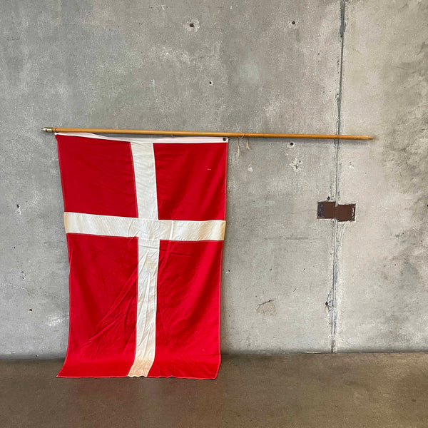 Vintage Denmark Flag