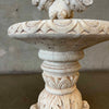 Vintage Cement Angel Bird Bath