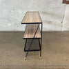 1950's Wrought Iron Three Tier Shelf Rack