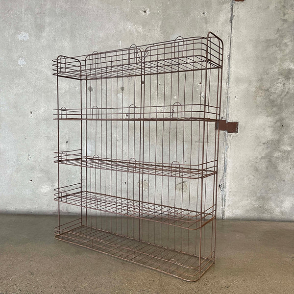 1940's Bell Potato Chips Co. Metal Rack