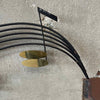 Mid Century Modern Music Notes Metal Sculpture By Curtis Jere