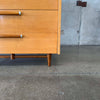 Mid Century Modern 1960's Highboy Dresser By American Of Martinsville