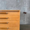 Mid Century Modern 1960's Highboy Dresser By American Of Martinsville
