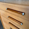 Mid Century Modern 1960's Highboy Dresser By American Of Martinsville