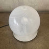 Venini Table Lamp Swirl Glass Globe By Murano, Italy c. 1980's