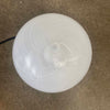 Venini Table Lamp Swirl Glass Globe By Murano, Italy c. 1980's