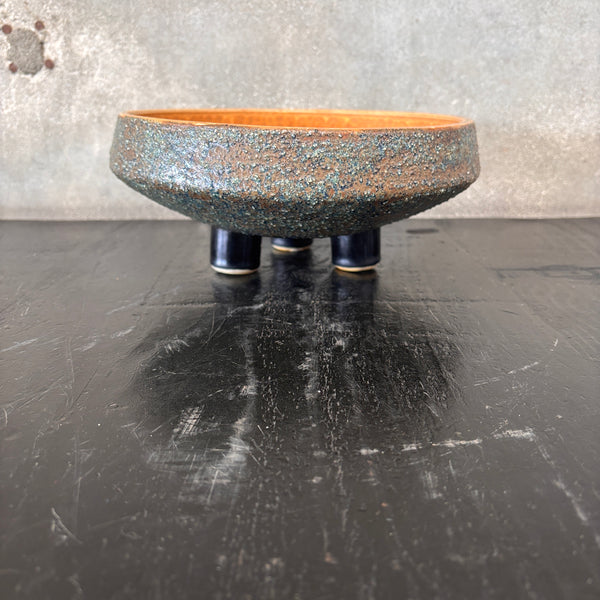 Vintage Ikebana Footed Planter From Japan