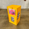 New York Post Vinyl Record Stand Recycled Newspaper Box