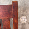 Arts & Crafts 1920's Oak Mission Settee