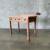 Antique Solid Oak Library Table / Desk