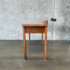 Antique Solid Oak Library Table / Desk