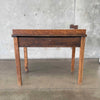 Antique Solid Oak Library Table / Desk