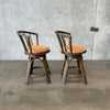 Pair of Vintage Swivel Bar Stools