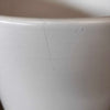 Gainey Tall White Garden Pot - AS IS -