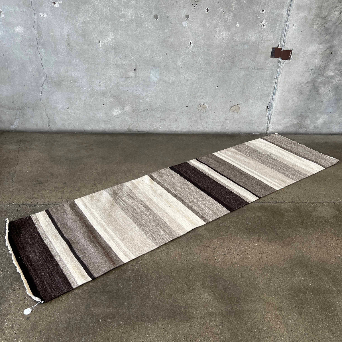 Wool Multi-Color Rug Runner