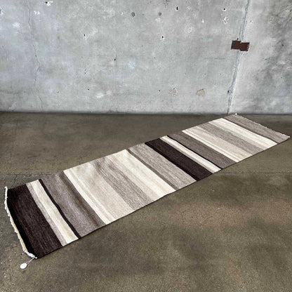 Wool Multi-Color Rug Runner