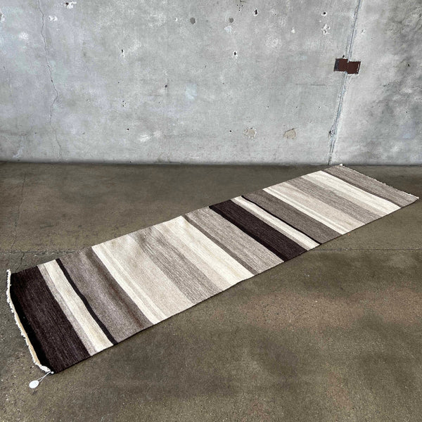 Wool Multi-Color Rug Runner