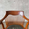 Antique Oak Desk Chair